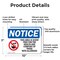 Signmission This Area Is Scent Free For, 10 in W x Rectangle, Aluminum OS-2PACK-NS-A-710-L-18589 - alternate 3